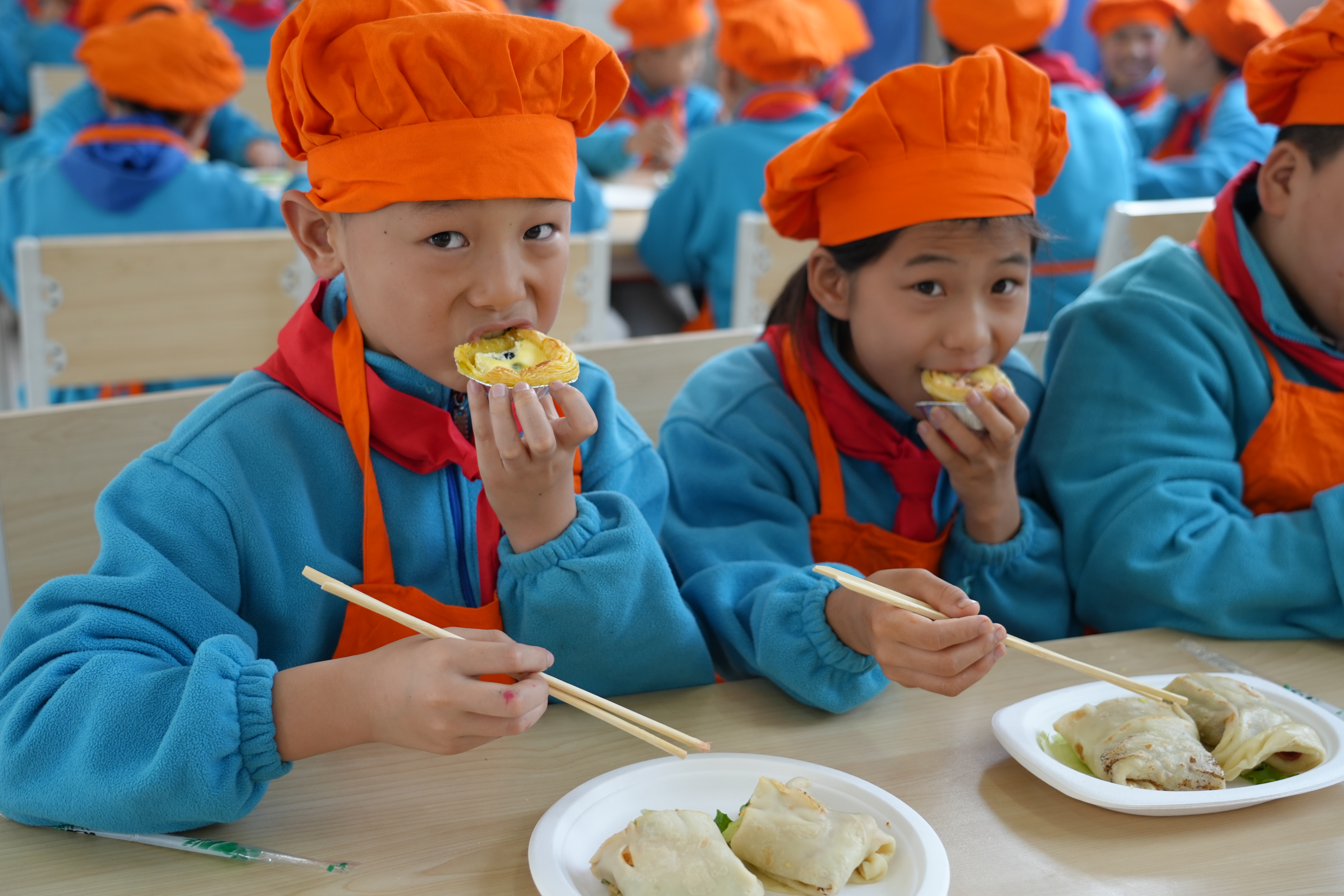 会做饭 做好饭 西安市鄠邑区惠安小学劳动教育课堂有益又有趣_fororder_微信图片_20231013142329