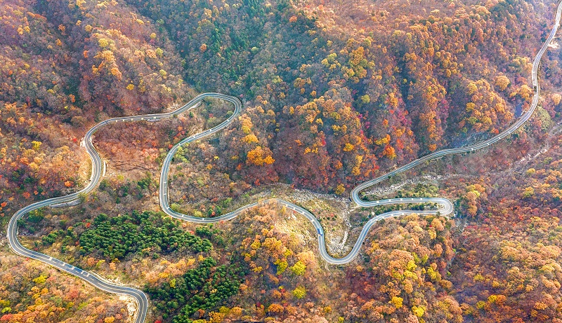 金寨中国红岭公路入选全国第一批交通运输与旅游融合发展典型案例_fororder_wKg8v2UtS-mAfivUAAUL-8oqrIM469