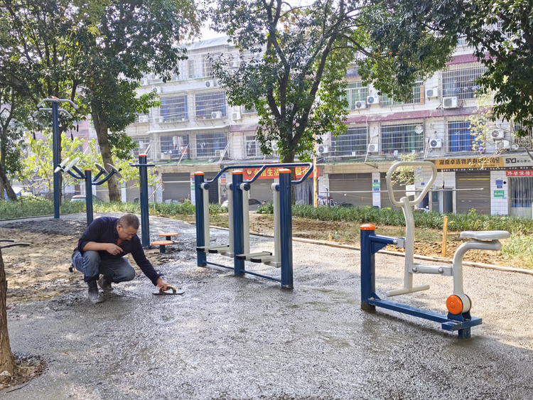 助力打通“15分钟健身圈” 湖南湘江新区将新增一批健身器材_fororder_图片1