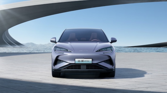 全新中型都市智电SUV 比亚迪海狮07 EV广州车展全球首发_fororder_image003