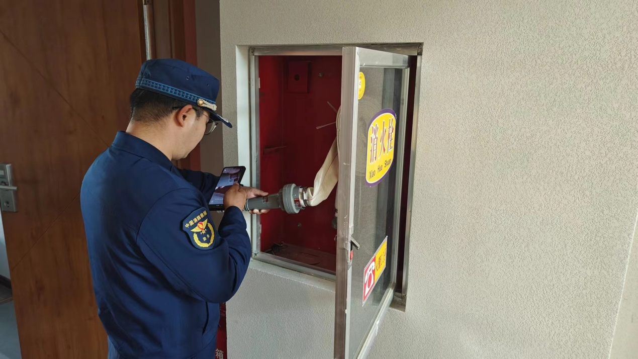 赣州市宁都县消防救援大队深入辖区宾馆开展消防安全服务指导_fororder_图片4