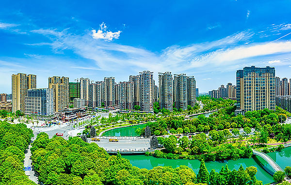 成都市温江区企业发展大会召开_fororder_温江区城市风貌-供图-成都市温江区委宣传部
