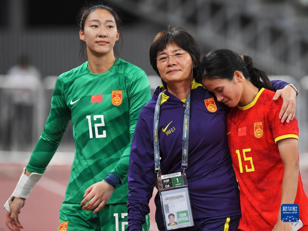 巴黎奥运会女足亚洲区预选赛：中国队战平韩国队