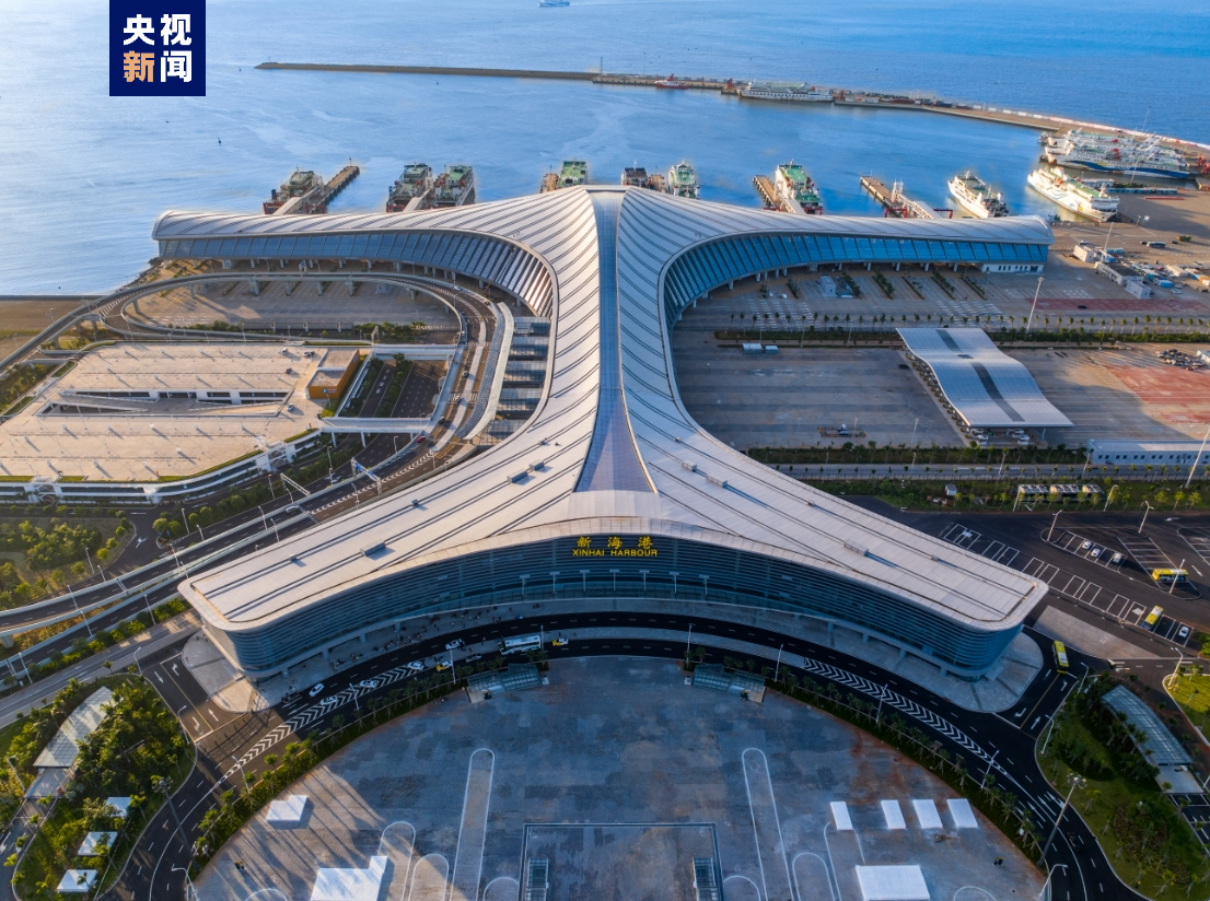 过海新体验！海南新海港客运综合枢纽试运营_fororder_20231129172818908