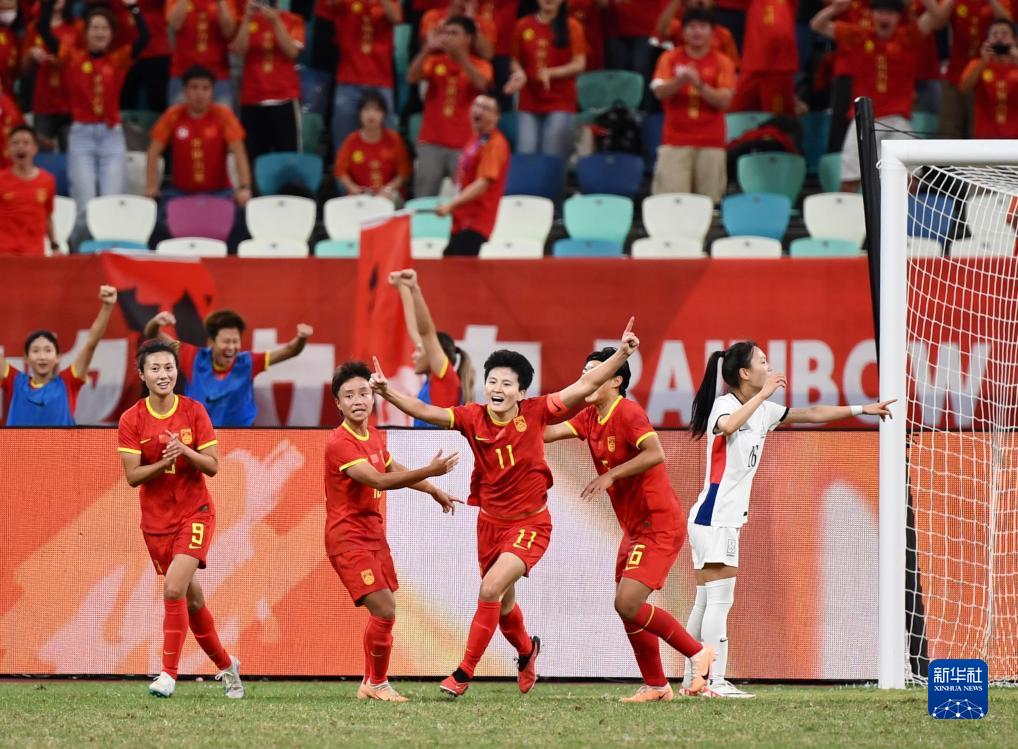 巴黎奥运会女足亚洲区预选赛：中国队战平韩国队