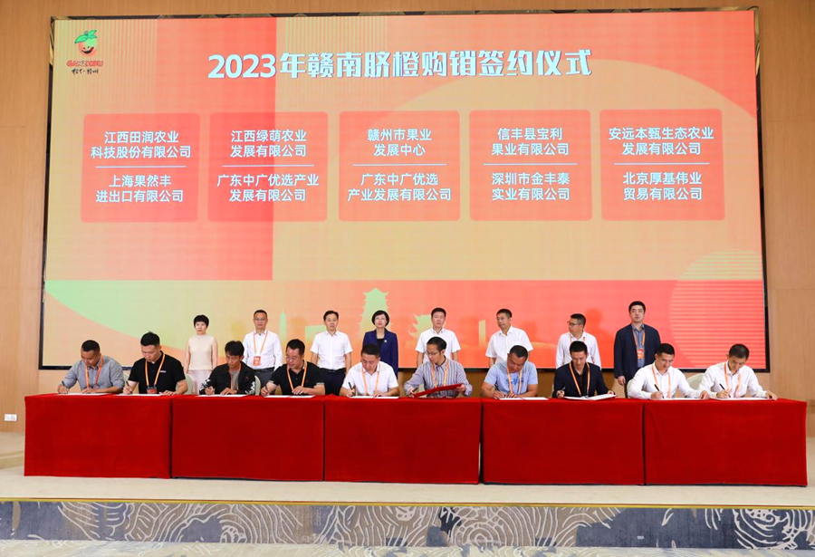 2023赣南脐橙产销对接大会在信丰召开_fororder_62