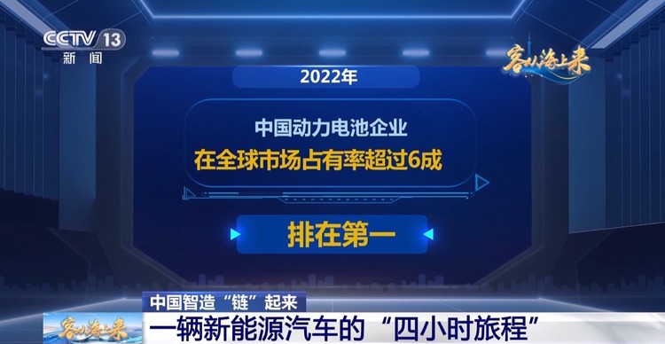 一辆新能源汽车的“4小时旅程”跟着记者去这条产业链一探究竟