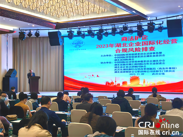 伴行企业国际化之路 湖北省贸促会开展企业合规风险排查公益活动_fororder_图片6