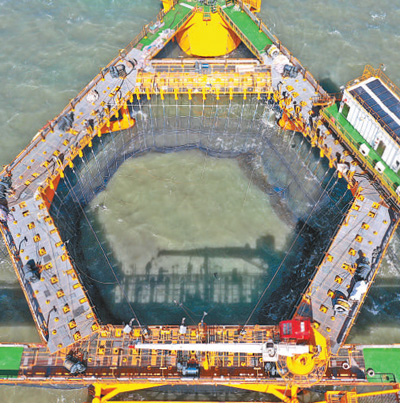 风电养殖融合 建设海洋牧场