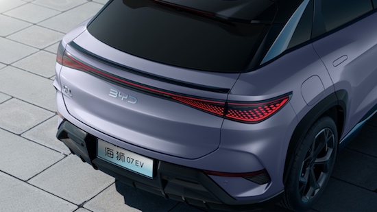 全新中型都市智电SUV 比亚迪海狮07 EV广州车展全球首发_fororder_image005