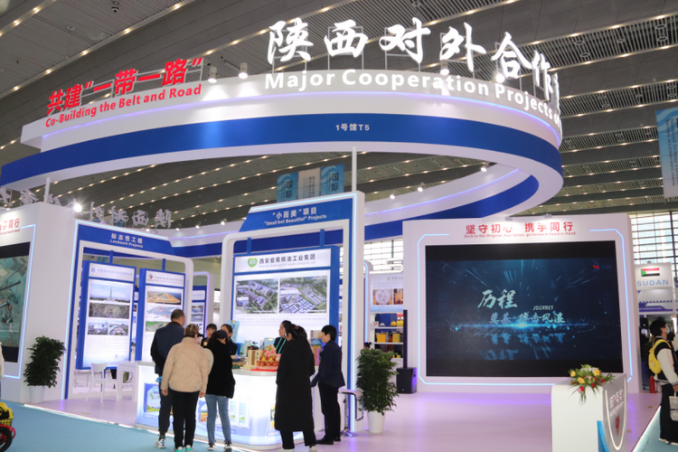 坚守初心 携手同行 陕西对外合作重大项目展亮相第七届丝博会_fororder_图片20