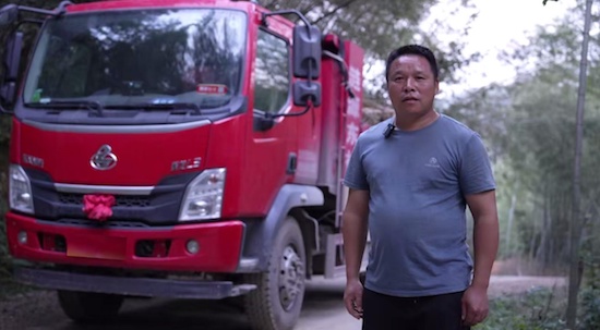 不畏崎岖 乘龙L3助力李老板解锁山区砂石运输难题_fororder_image001