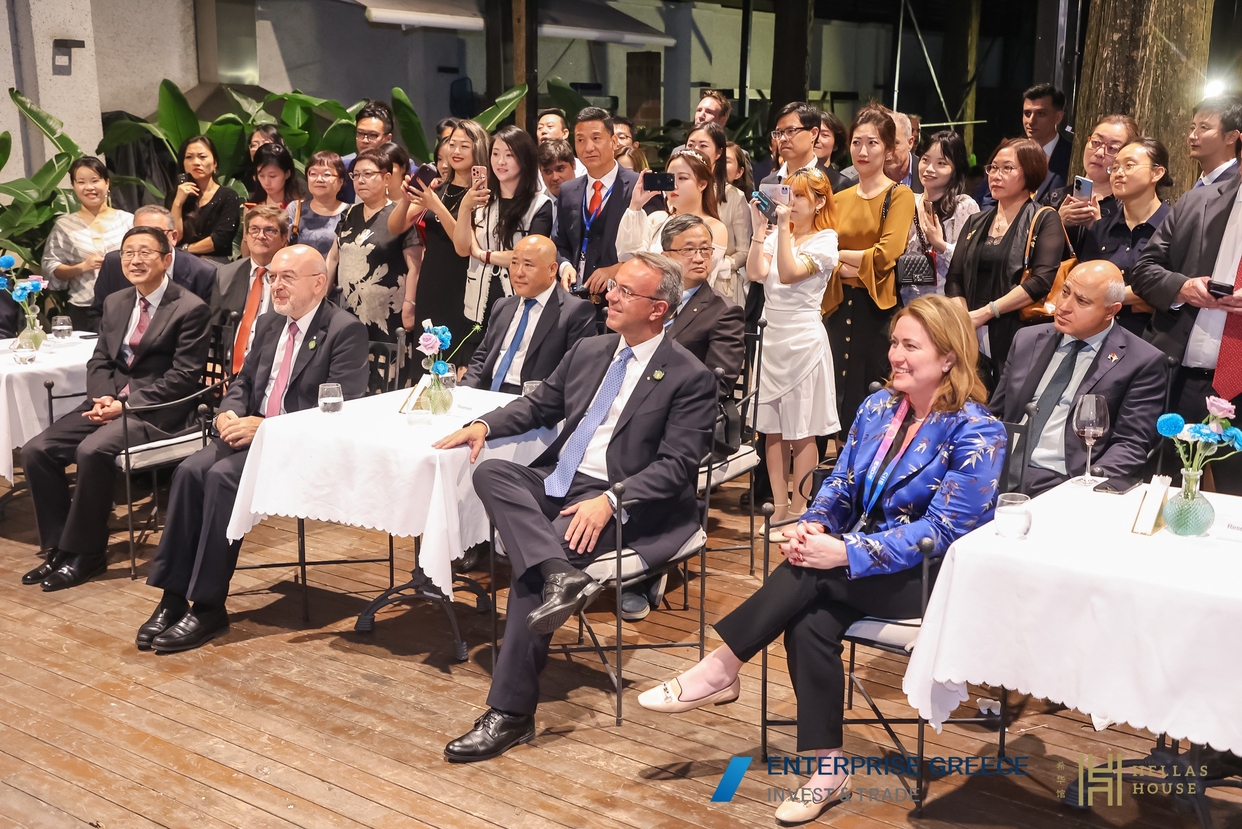 Participation of Greece at China International Import Expo (6th CIIE) 2023 in Shanghai: An impressive reception event organised by 'Enterprise Greece'_fororder_微信图片_20231120170750