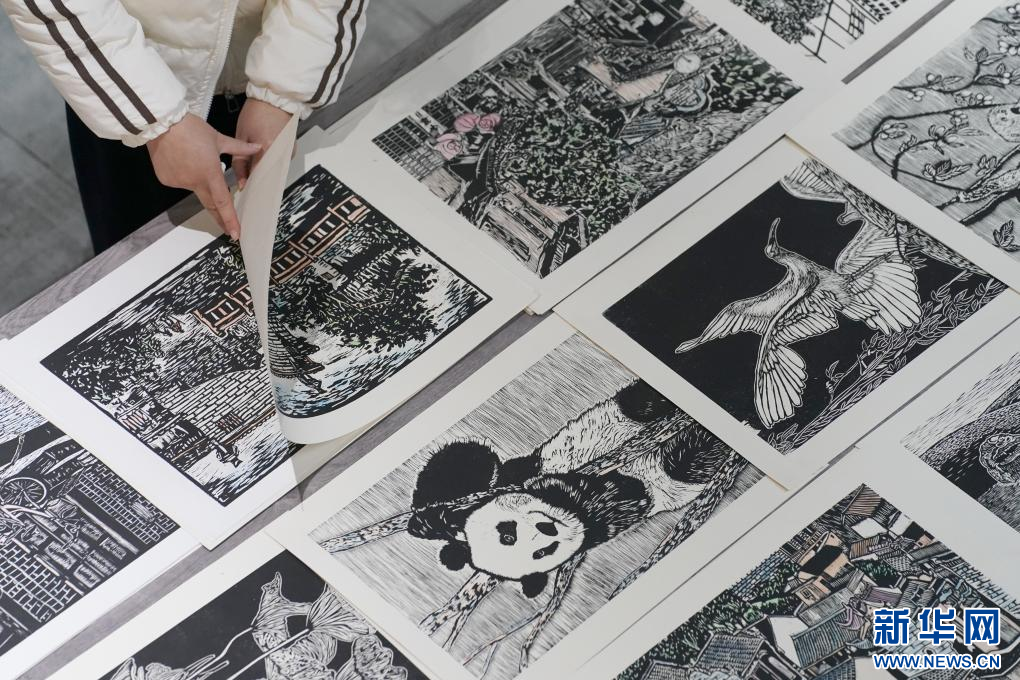 旬阳木刻版画 在传承发展中镌刻美好生活