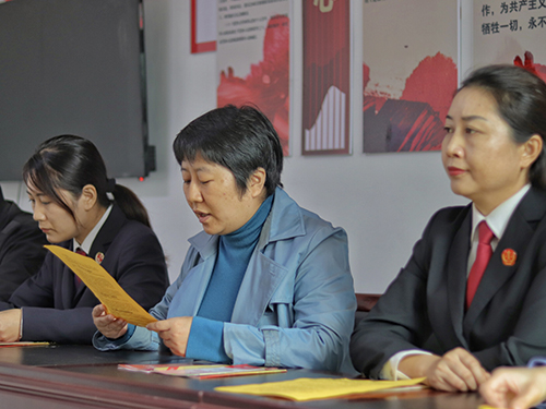 保定博野：普法宣传进乡村 巾帼送法润民心_fororder_2