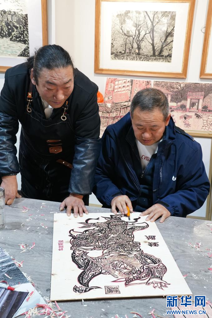 旬阳木刻版画 在传承发展中镌刻美好生活