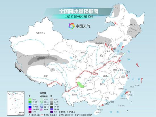 两股冷空气接连来袭！东北经历11月第五轮大范围雨雪天气