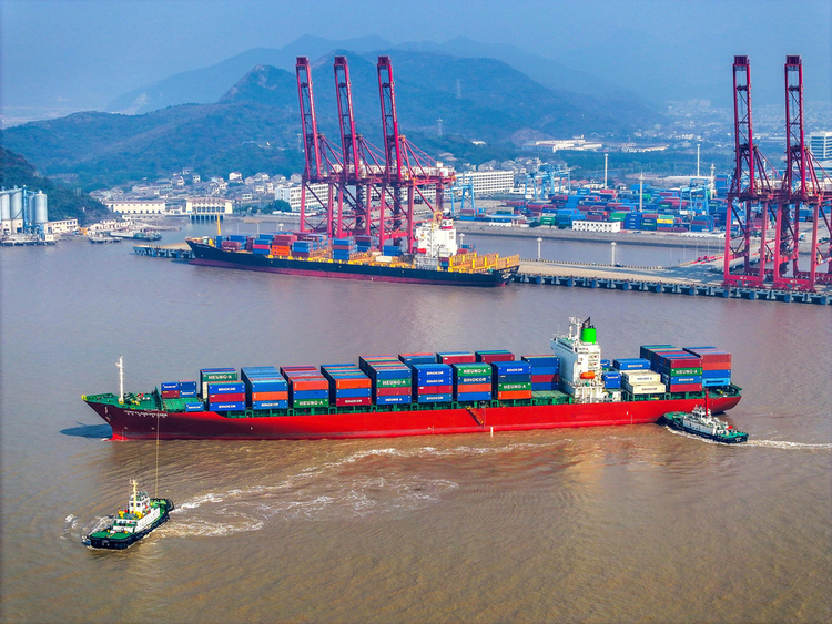 宁波舟山港：金塘港区再添国际新航线_fororder_1727861741519523842_720px