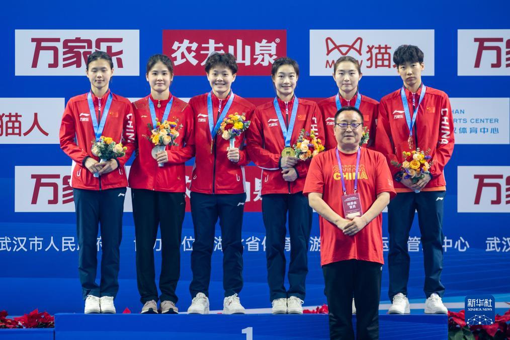 跳水——全国锦标赛：陈艺文/昌雅妮女子双人10米台夺冠