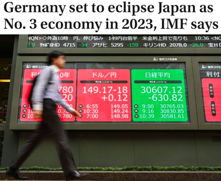 日本经济滑向“垫底”，却能拿出创纪录军费？