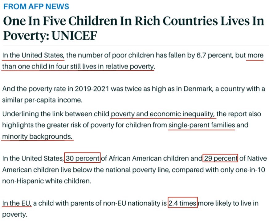少数族裔背景的儿童更容易陷入贫困 英国增加50万贫困儿童