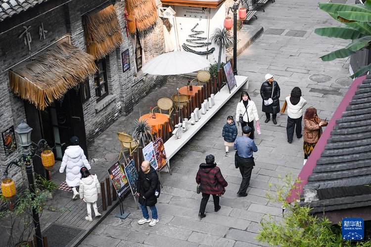 高清大图｜重庆龙门浩老街焕发新活力