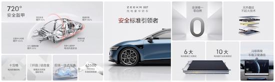 售价20.99万元起 纯电轿车之王极氪007正式上市_fororder_image006