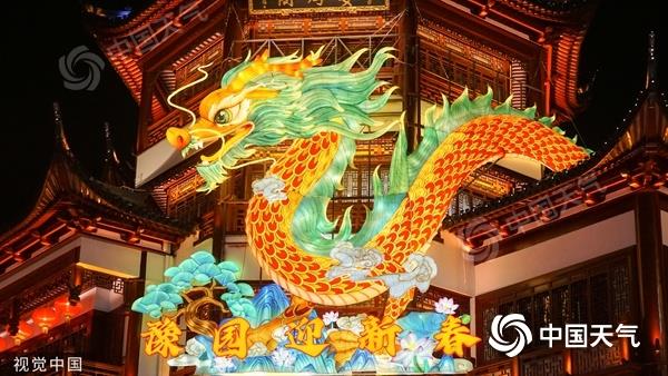 元宵节赏灯天气地图来了 看你家是“雪打灯”还是“月伴灯”