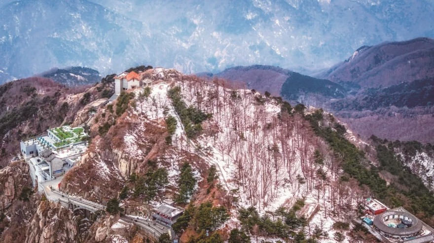 天下泰山丨雪后泰山 壮丽画卷
