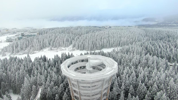 重庆仙女山迎来2024年第一场大雪_fororder_图片4