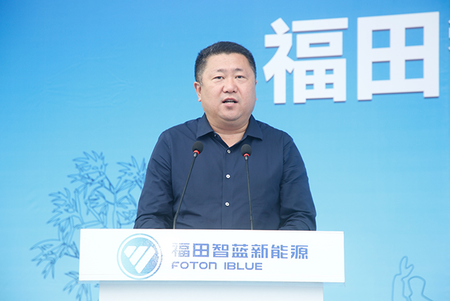 汽车频道【供稿】【资讯】打造绿色物流新标杆 80台福田智蓝新能源交付德邦快递