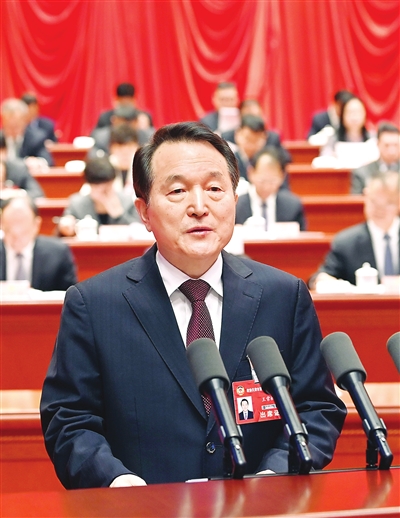 天津市政协十五届二次会议开幕_fororder_2