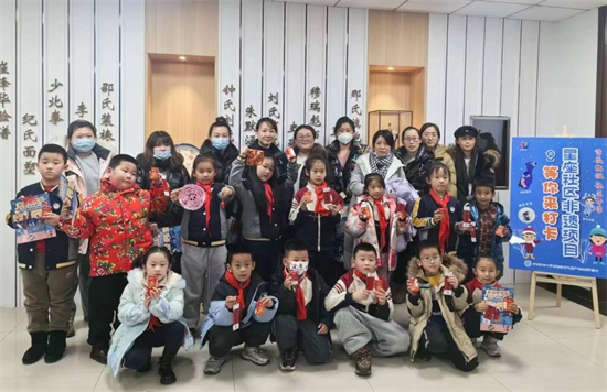 小学生社区里学非遗 沈阳市于洪区新增寒假打卡新去处_fororder_于洪1