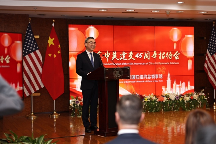 使领馆“新春说” | 中国驻纽约总领事黄屏：搭建更多人文交流平台 推动中美关系行稳致远
