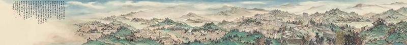 百米画卷《简阳东灌盛景图》震撼面世_fororder_简阳东灌盛景图10-供图-简阳市融媒体中心