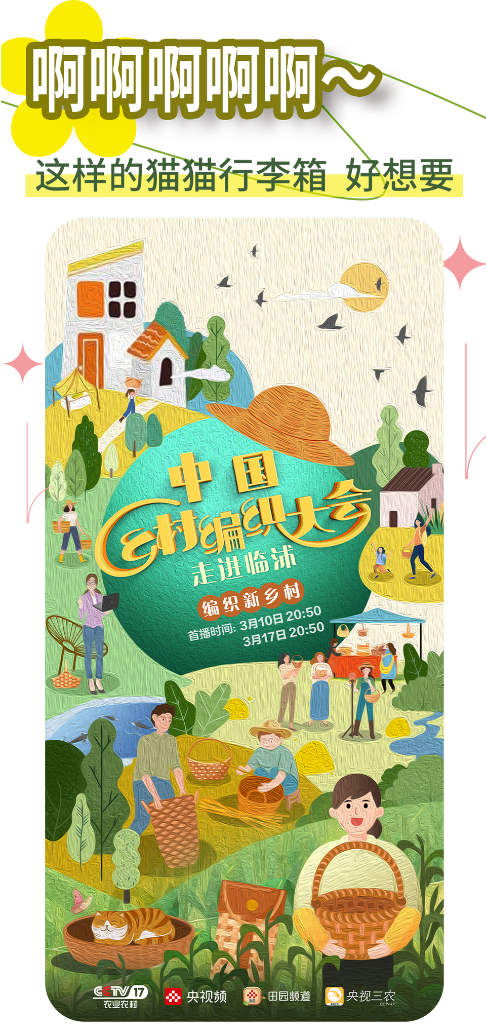 总台周看点｜欣欣然，“新新然”！