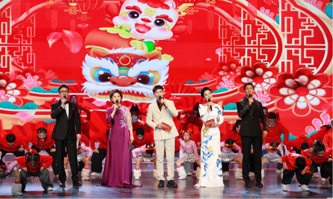 “最是温暖宁河年”天津市宁河区龙年春晚热闹开演_fororder_2