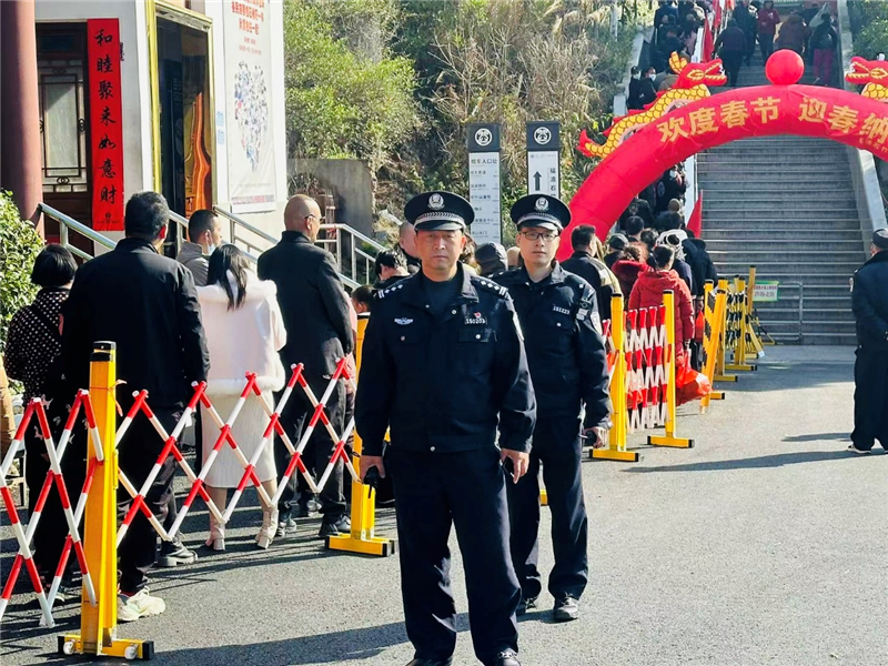 福清石竹山景区全力保障景区旅游秩序平稳
