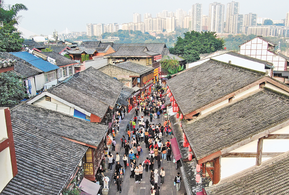 重庆景区接待游客超千万人次