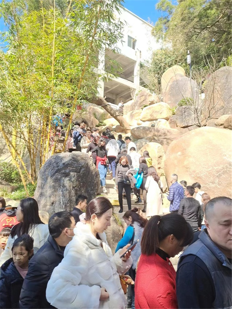福清石竹山景区全力保障景区旅游秩序平稳