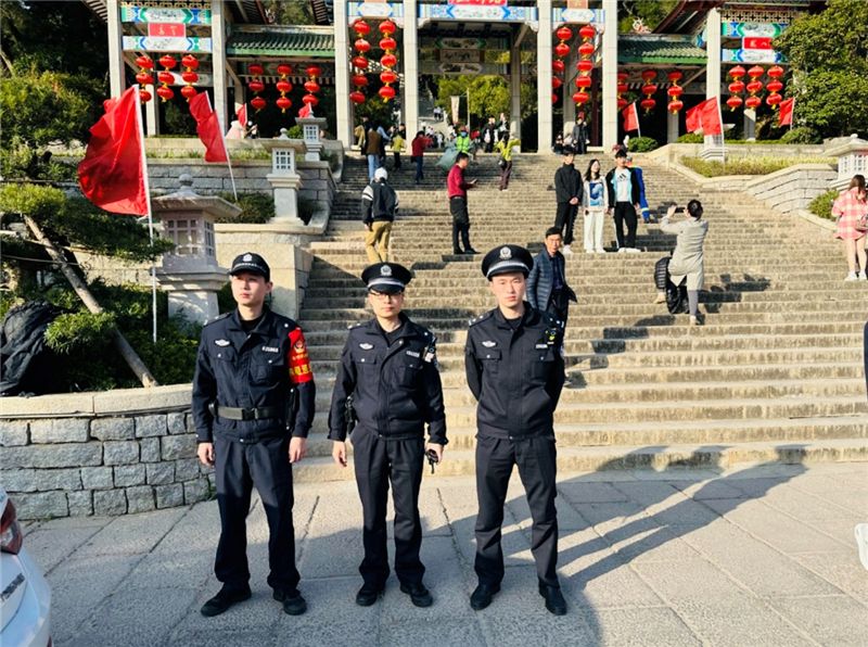 福清石竹山景区全力保障景区旅游秩序平稳