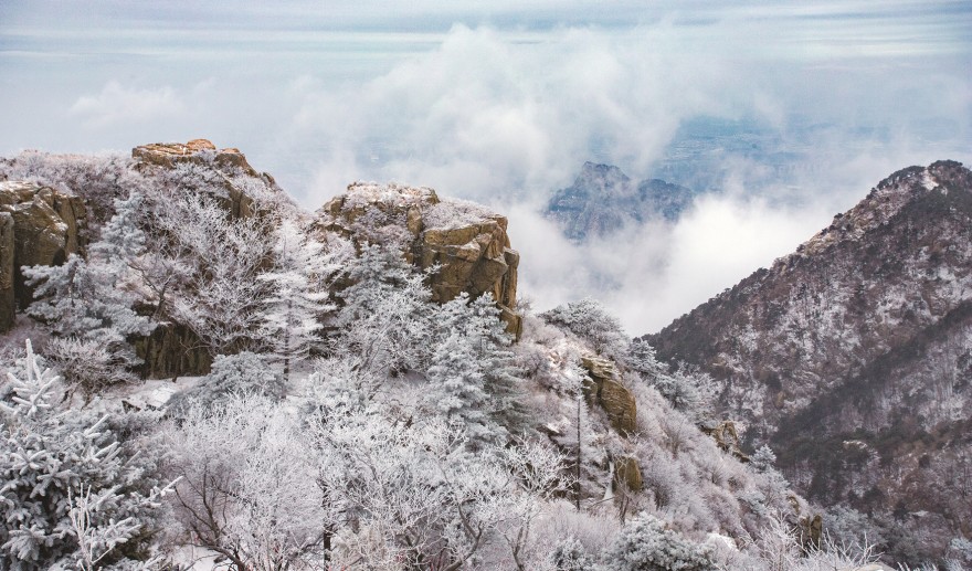 天下泰山丨雪后泰山 壮丽画卷