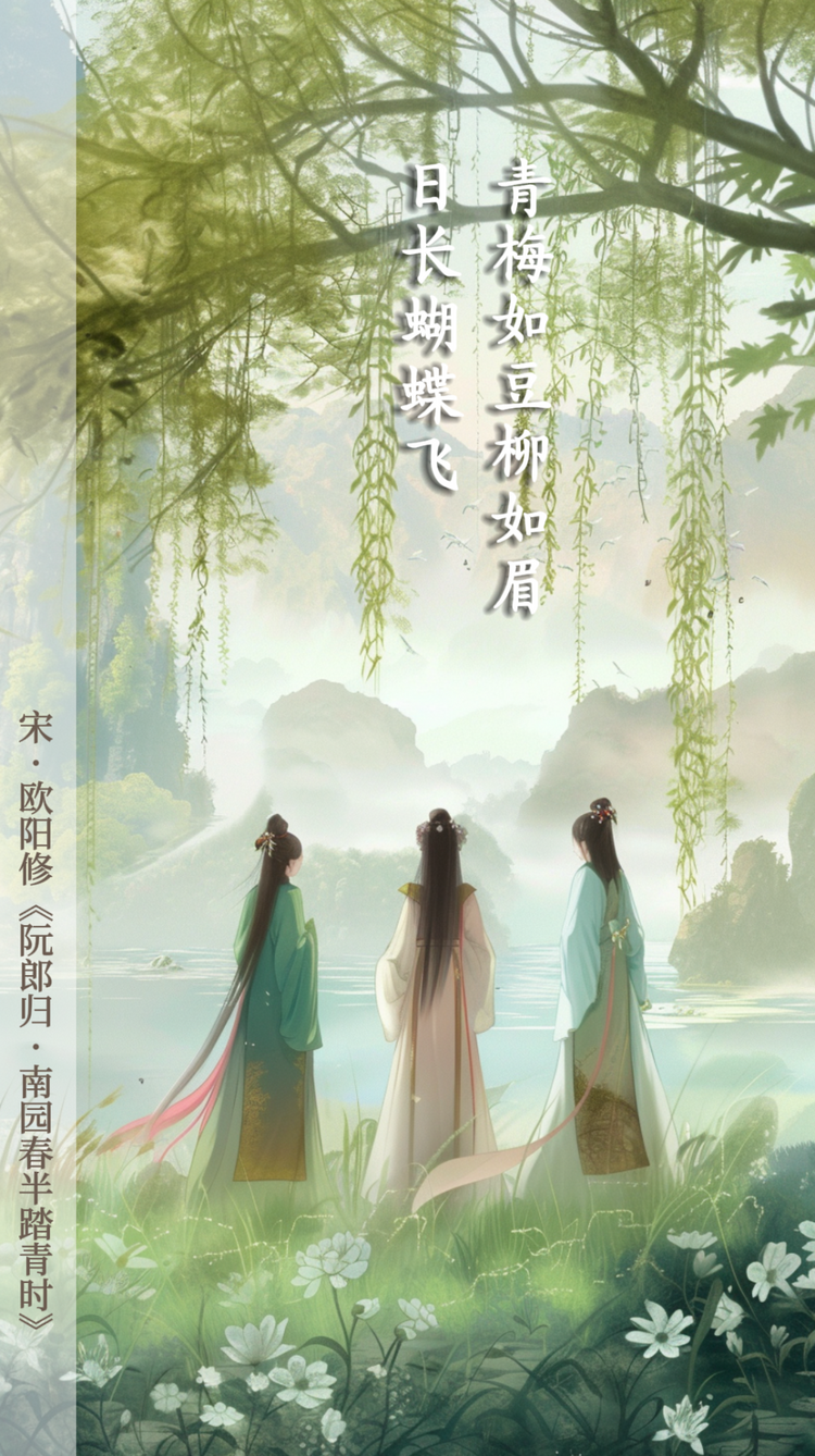 AIGC画春景：正是一年春好处