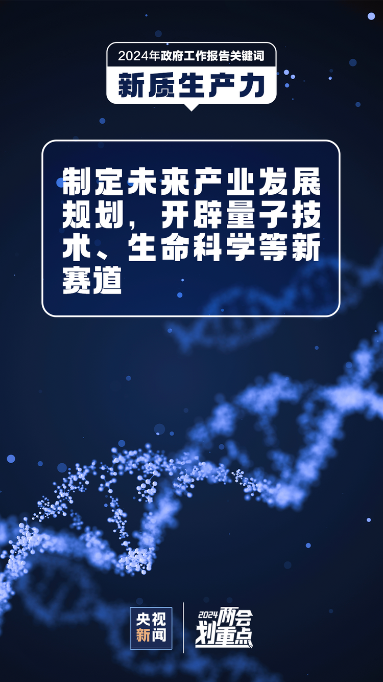 政府工作报告关键词之“新质生产力” 一组图带你了解→