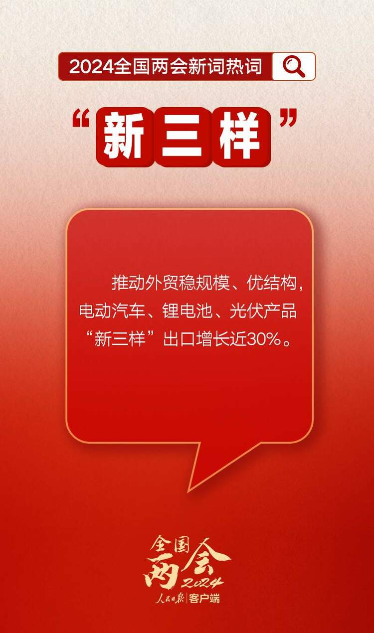 划重点！政府工作报告里提到了这些新词热词