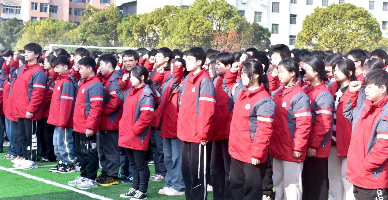 乐平市第三中学分校：立铿锵誓言 争中考佳绩_fororder_11