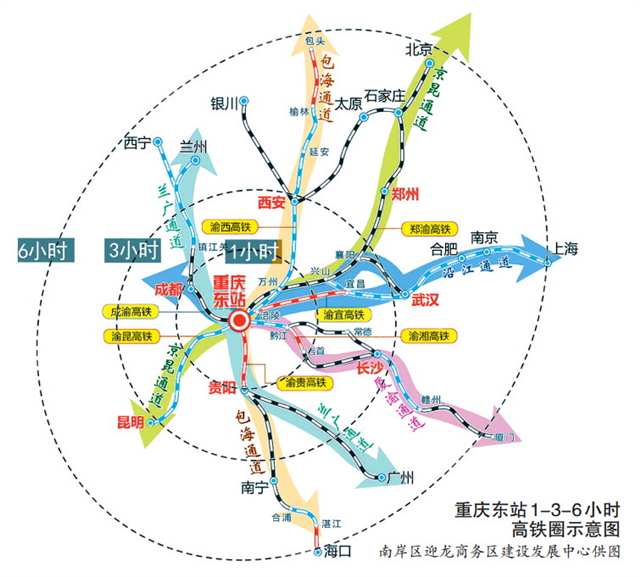 重庆东站枢纽2025年建成投用