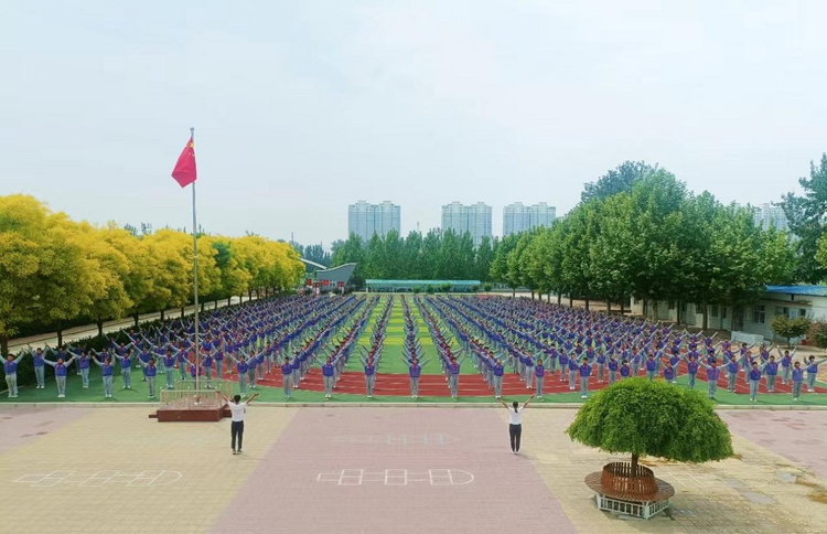 石家庄市新华区：特色校园课间操助力学生健康成长_fororder_图片 4