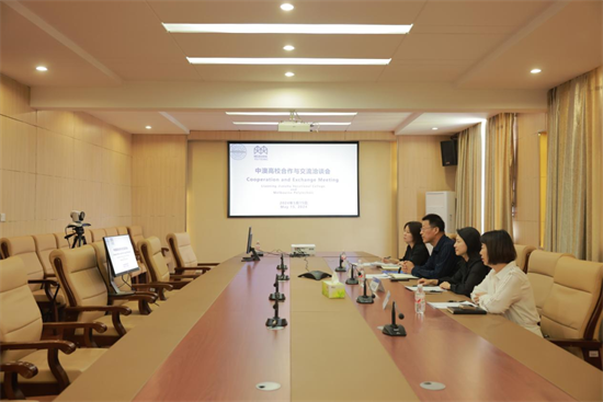 辽宁建筑职业学院与澳大利亚墨尔本理工学院举行合作交流洽谈会_fororder_杨建筑1
