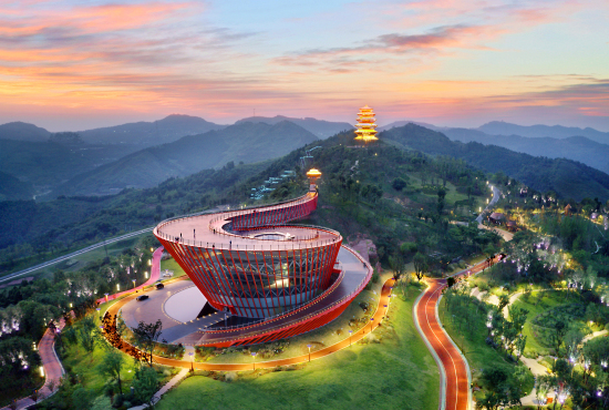 图片默认标题_fororder_丹景台美景 供图 龙泉驿区文化体育和旅游局